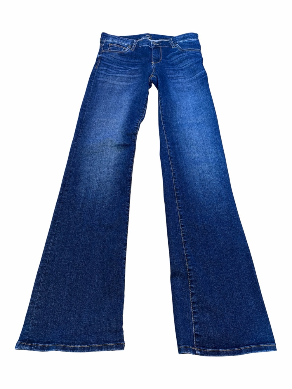 Y2K Low Rise KUT From The Kloth Baby Bootcut Jeans 4S Dark Wash 32 inseam
